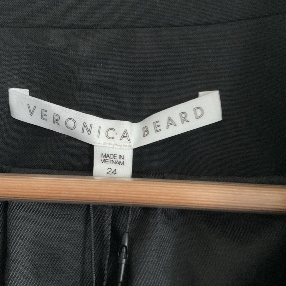 Veronica Beard Black Single-Button Tailored Blaze… - image 3